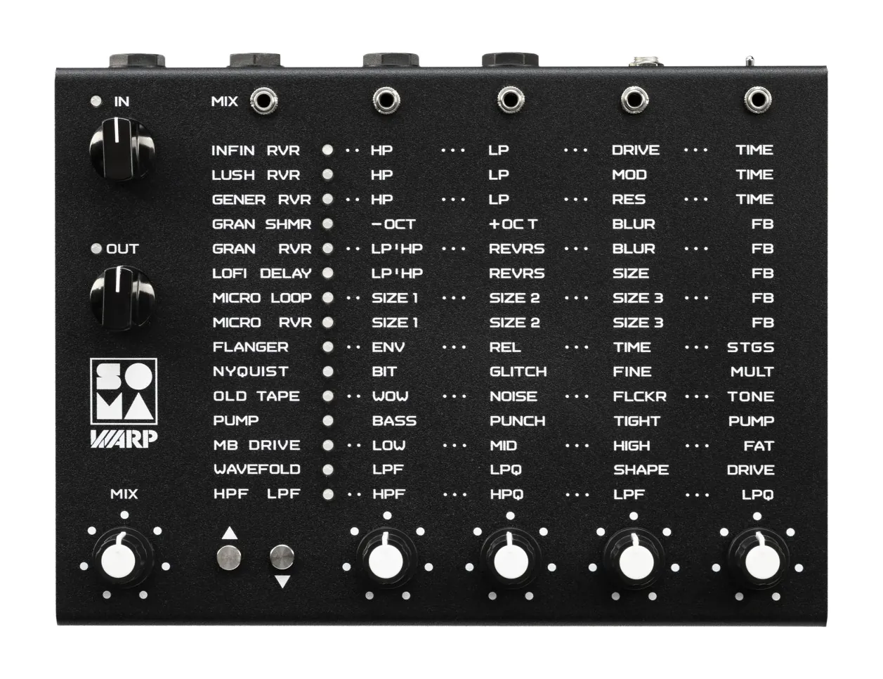 SOMA WARP Stereo Multi-Effect Processor