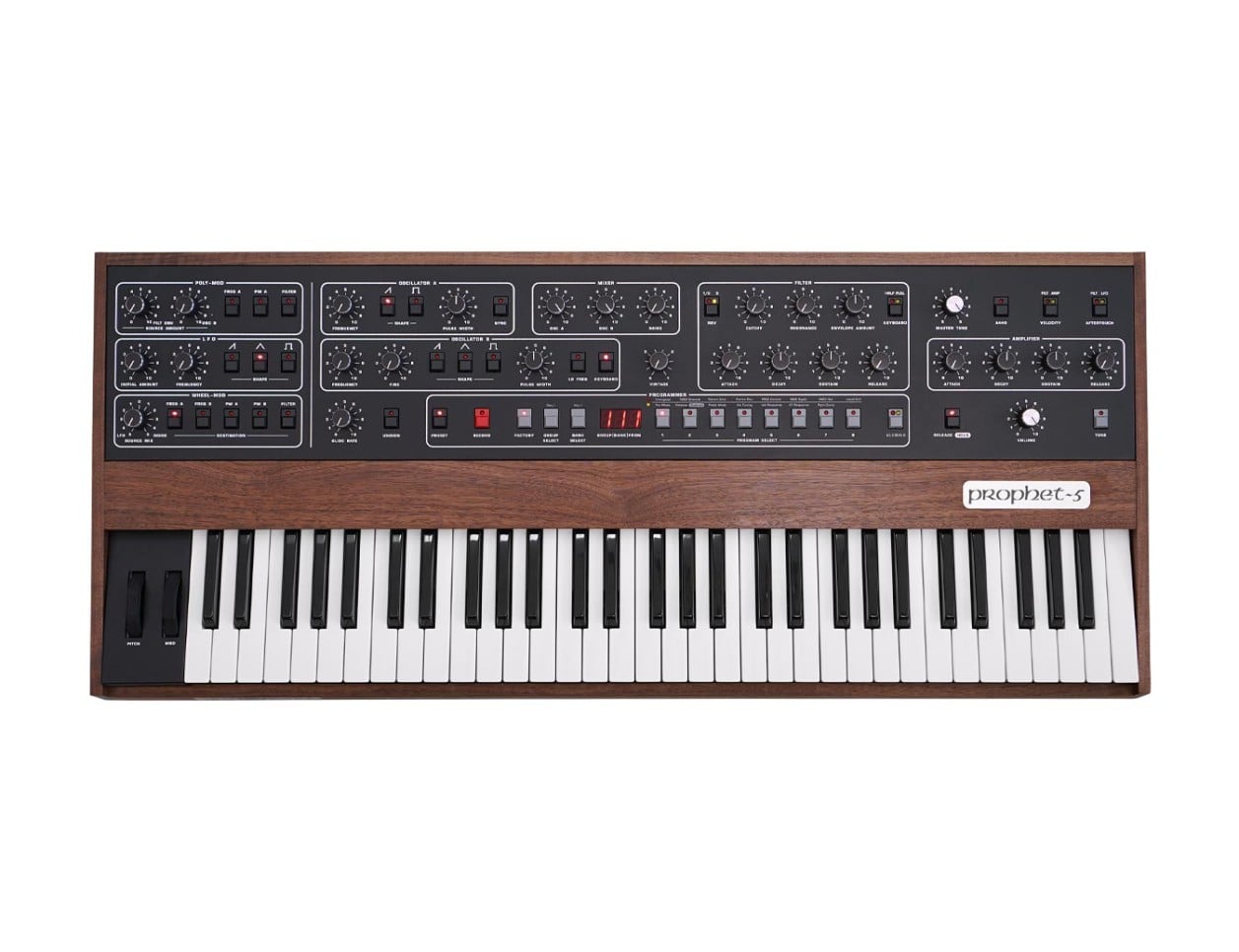 楽器 Prophet-5  rev.4 Sequential Prophet-5 v4 Analog Keyboard Synthesizer