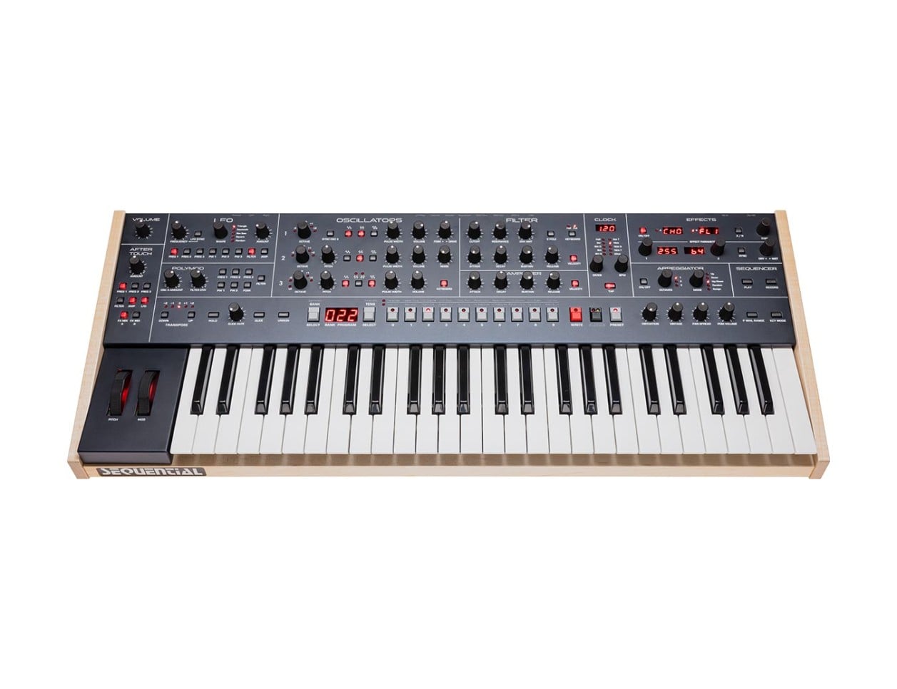 Sequential Trigon-6 Analog Keyboard Synthesizer