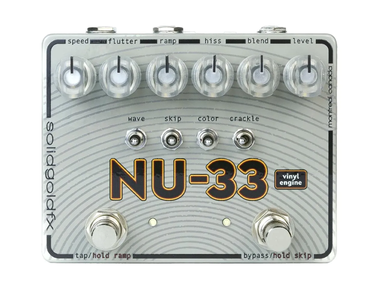 SolidGoldFX NU-33 Vinyl Engine Pedal