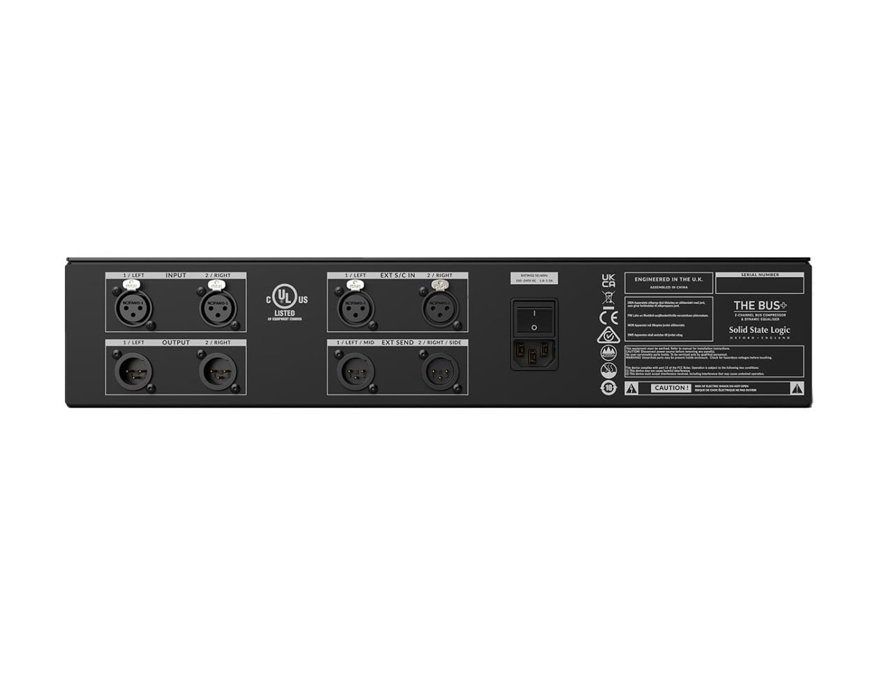 SSL The Bus+ Stereo Bus Compressor