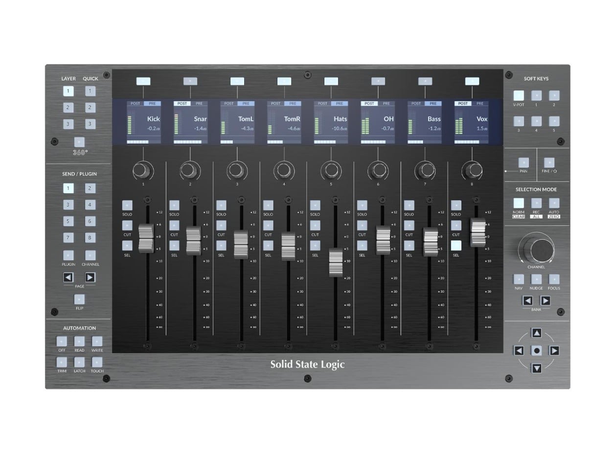 SSL UF8 Advanced DAW Control Surface