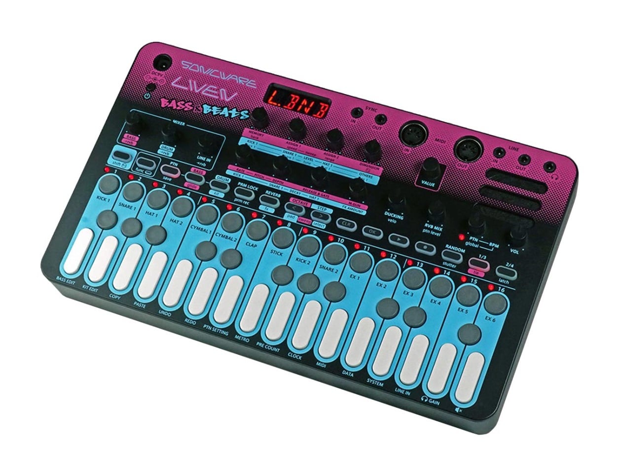LIVEN BASS BEATS アナログシンセサイザー Sonicware Liven Bass&Beats Synthesizer