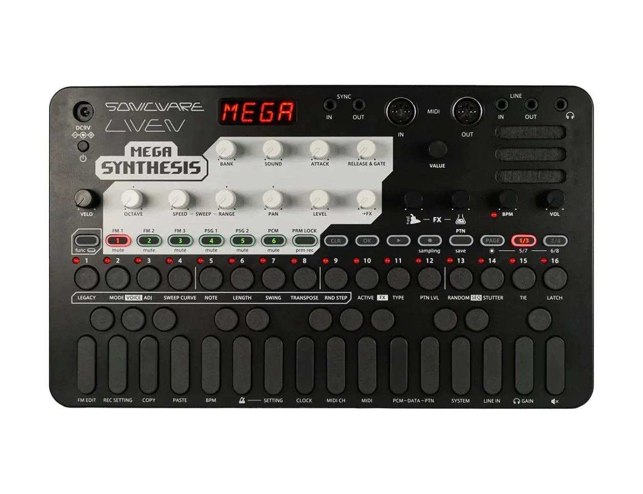 Sonicware Liven Mega Synthesis