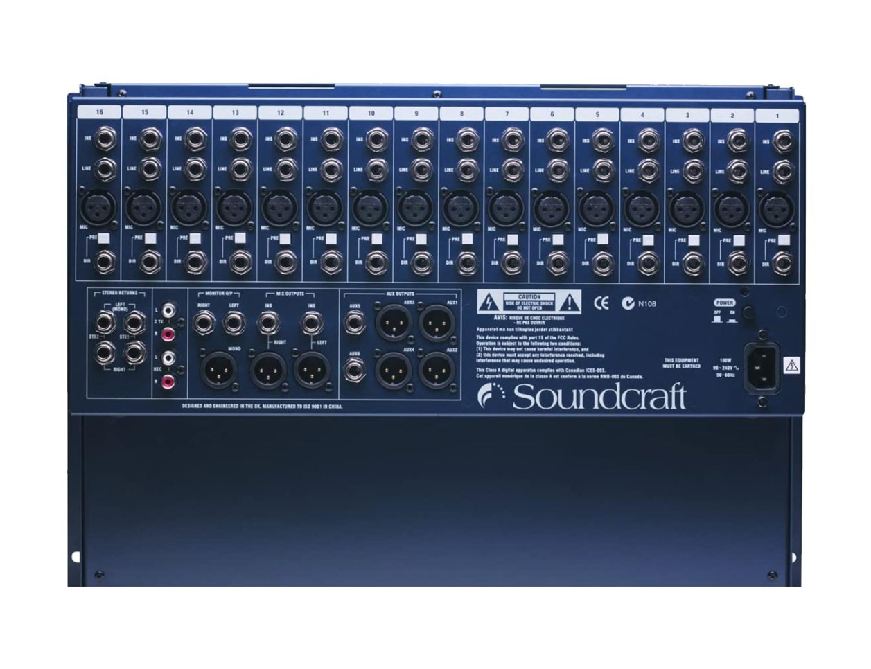 Soundcraft GB2R 16CH 16-Channel Mixer