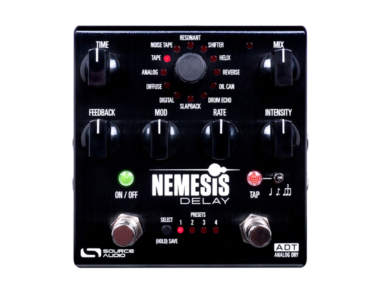 Source Audio Nemesis ADT Stereo Delay Pedal