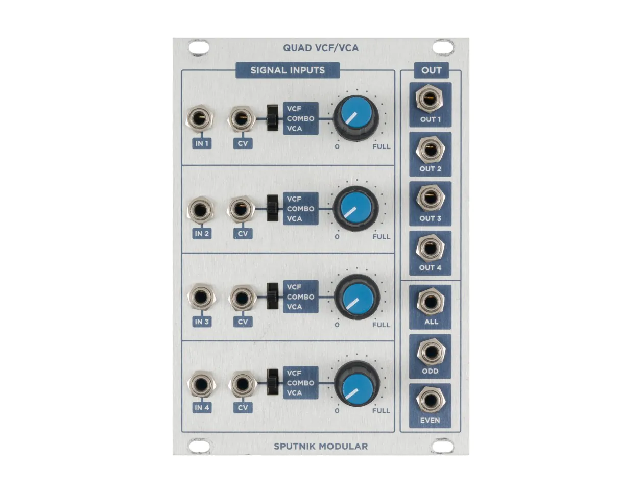 Sputnik Quad VCF/VCA Lowpass Gate + Mixer [USED]