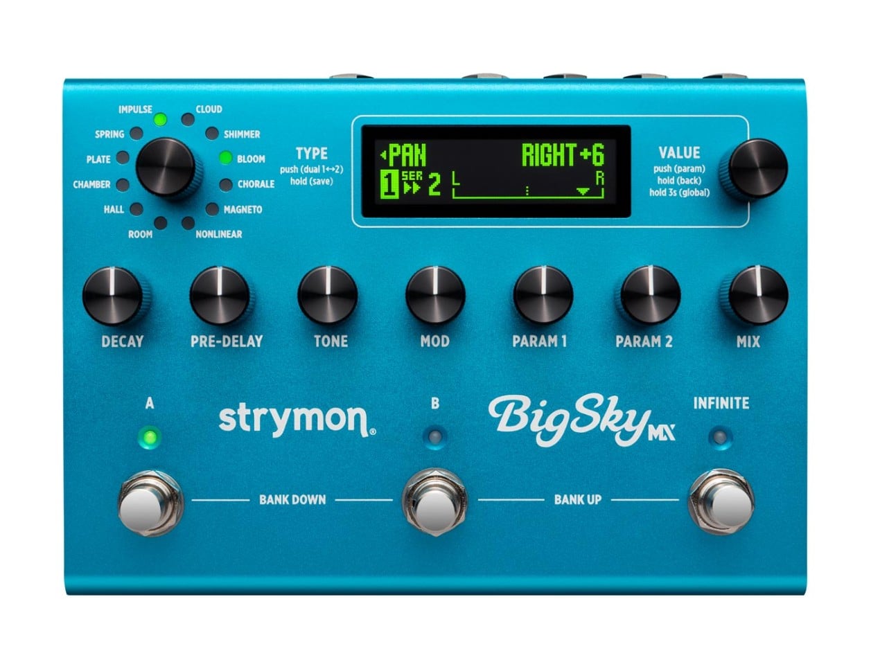 美品 Strymon BigSky Strymon BigSky MX Reverb Workstation Pedal