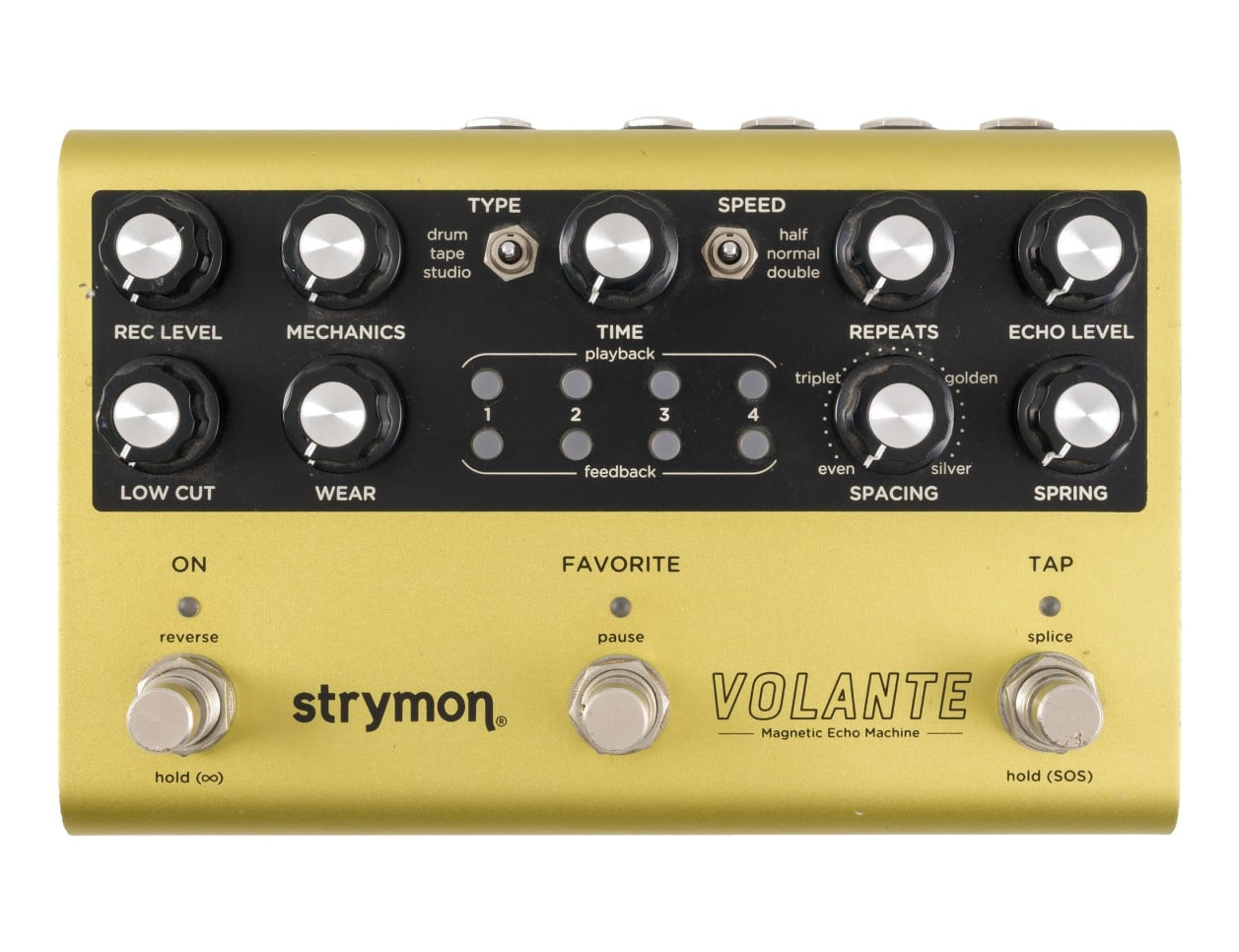 ギター strymon VOLANTE Strymon Volante Magnetic Tape Echo Pedal
