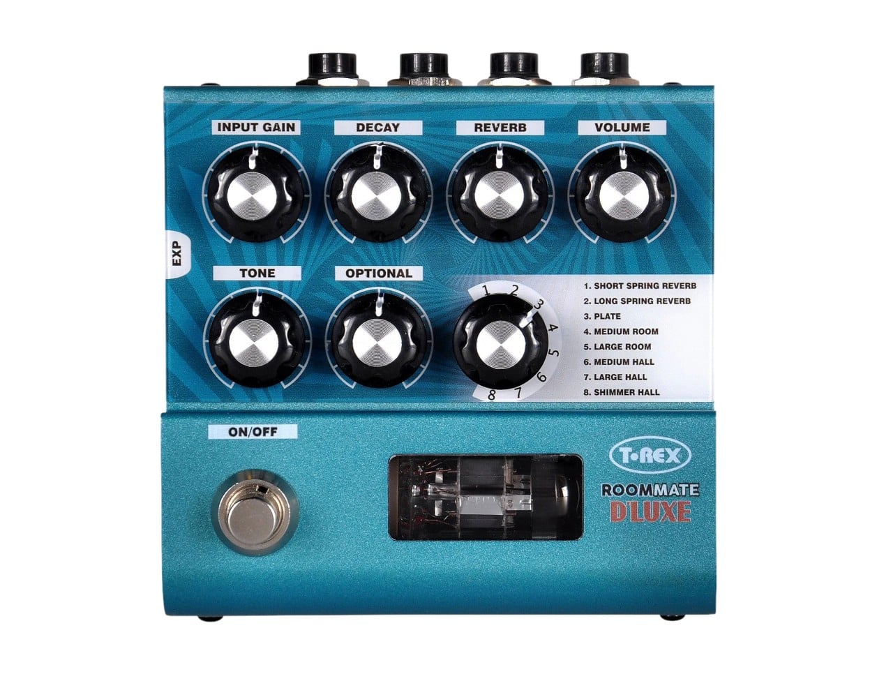 T-Rex RoomMate D'Luxe Tube-Driven Reverb Pedal