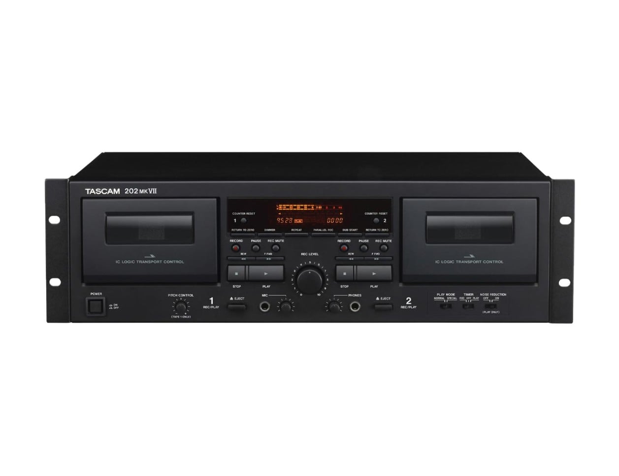 Tascam 202MKVII Dual Cassette Deck