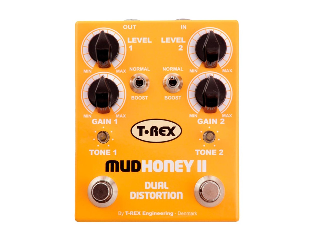 T-REX MUDHONEY II デュアルディストーション T-Rex Mudhoney II Dual Distortion Pedal