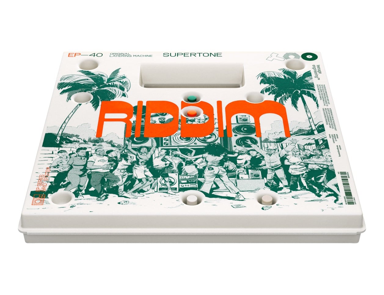 teenage engineering：ep-40 riddim（マイク付き） Teenage Engineering EP-40 Riddim