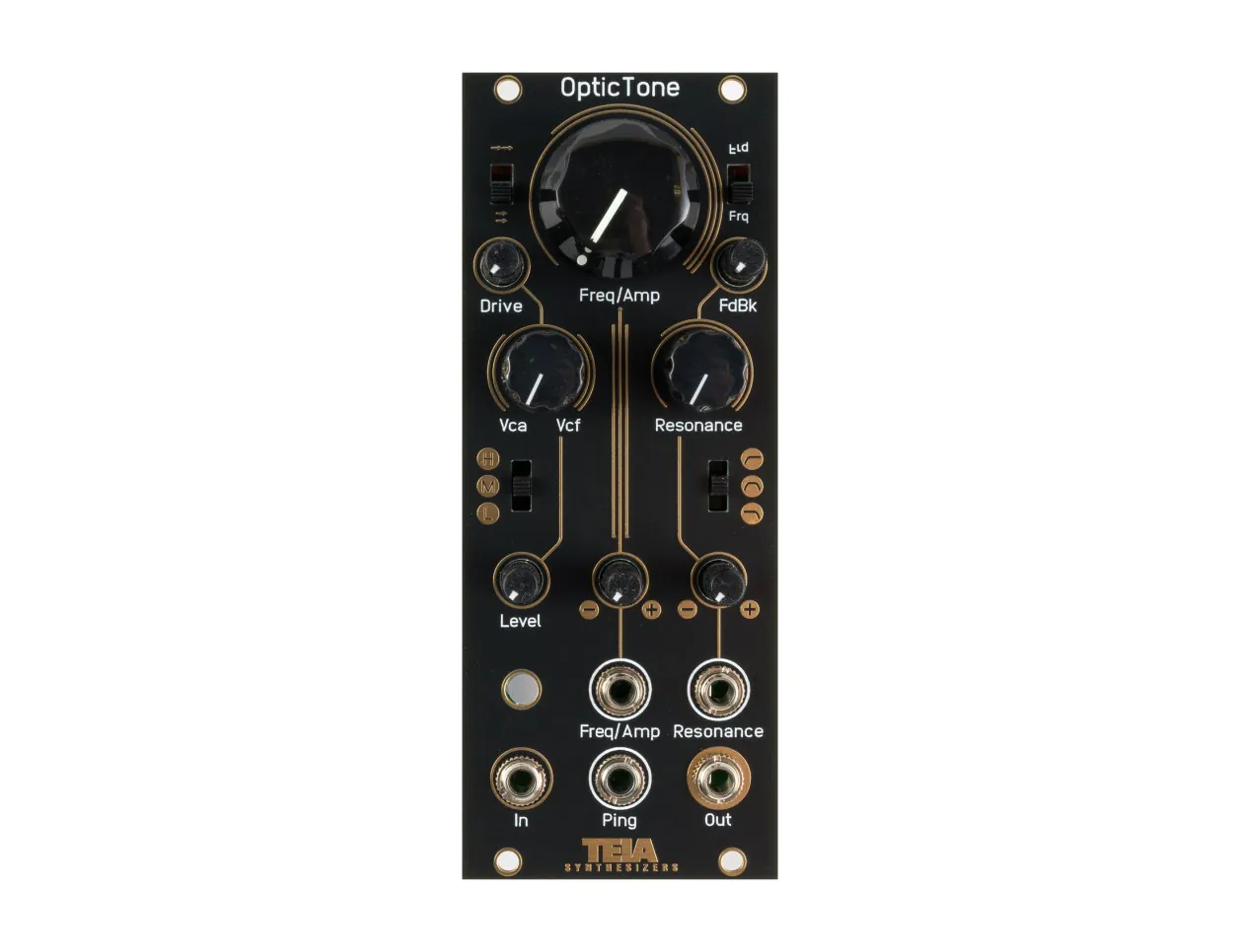 Teia Synthesizers OpticTone MKII Vactrol Filter