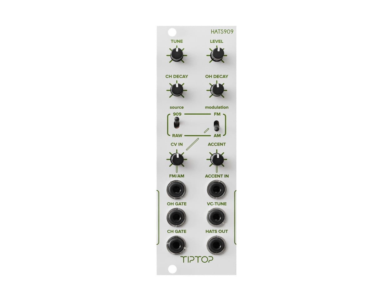 Tiptop Audio HATS909 Hi-Hats Drum Voice