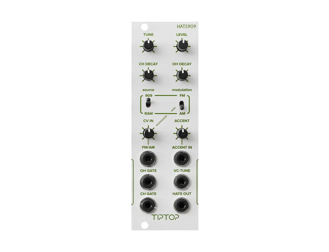 Tiptop Audio HATS909 Hi-Hats Drum Voice