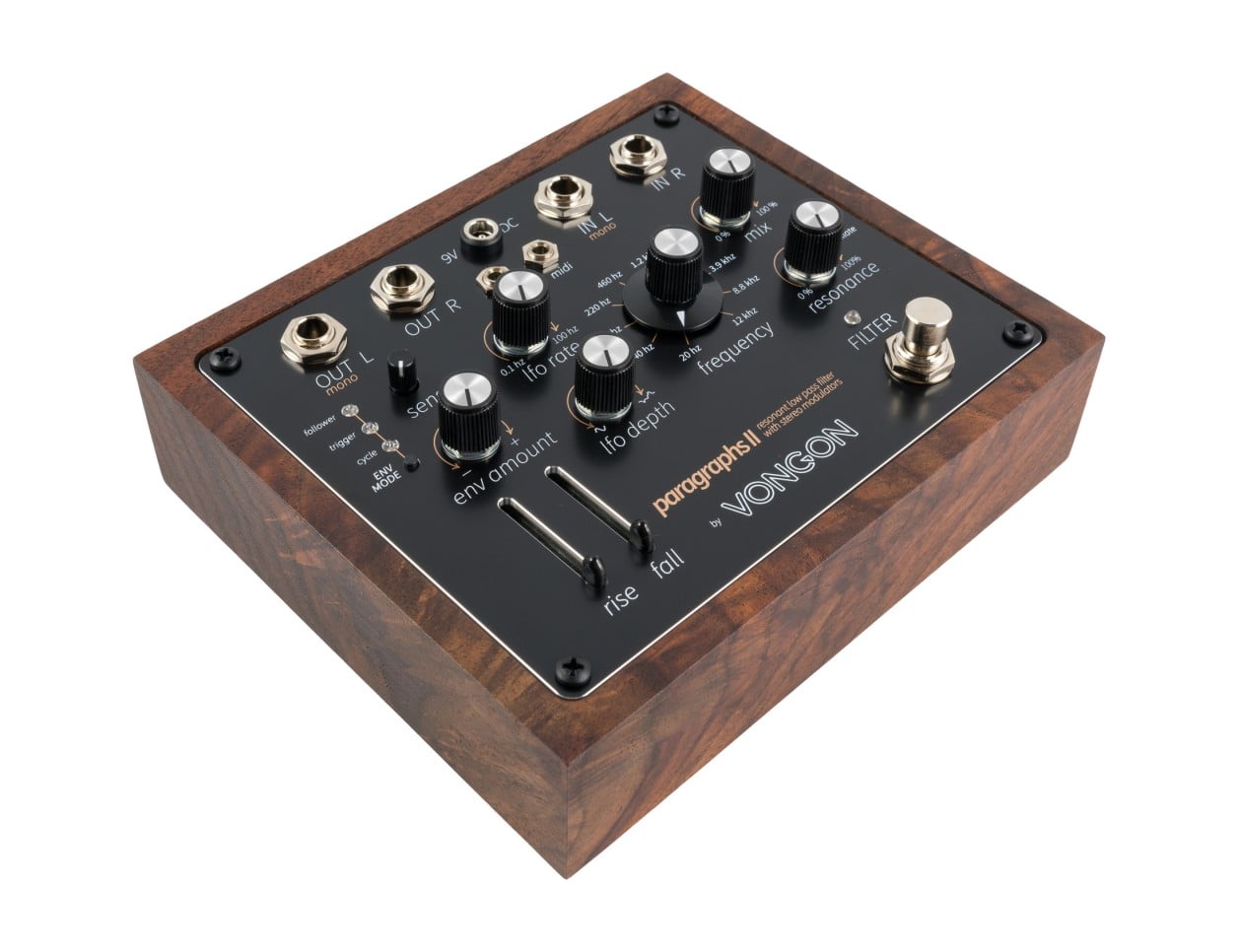 Vongon Paragraphs II Stereo Filter Pedal