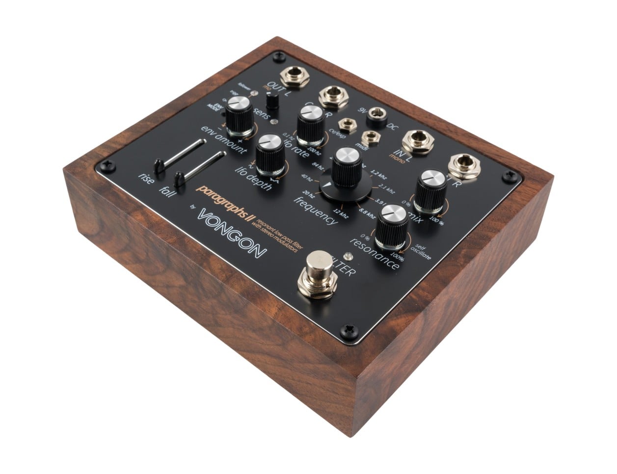 Vongon Paragraphs II Stereo Filter Pedal