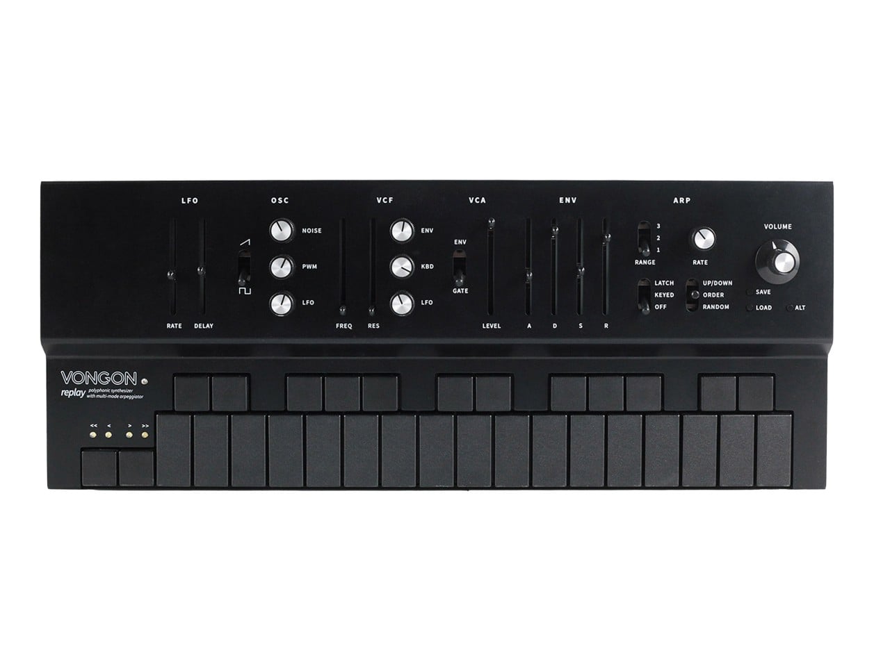 Vongon Replay Polyphonic Synthesizer (Black)