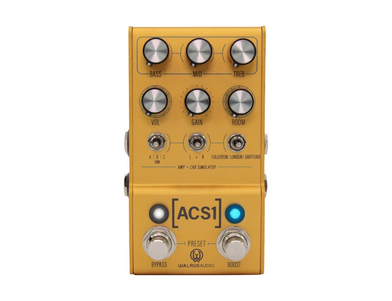 walrus audio acs1 アンプシミュレーター　プリアンプ Walrus Audio ACS1 MAKO Series Amp/Cab Sim