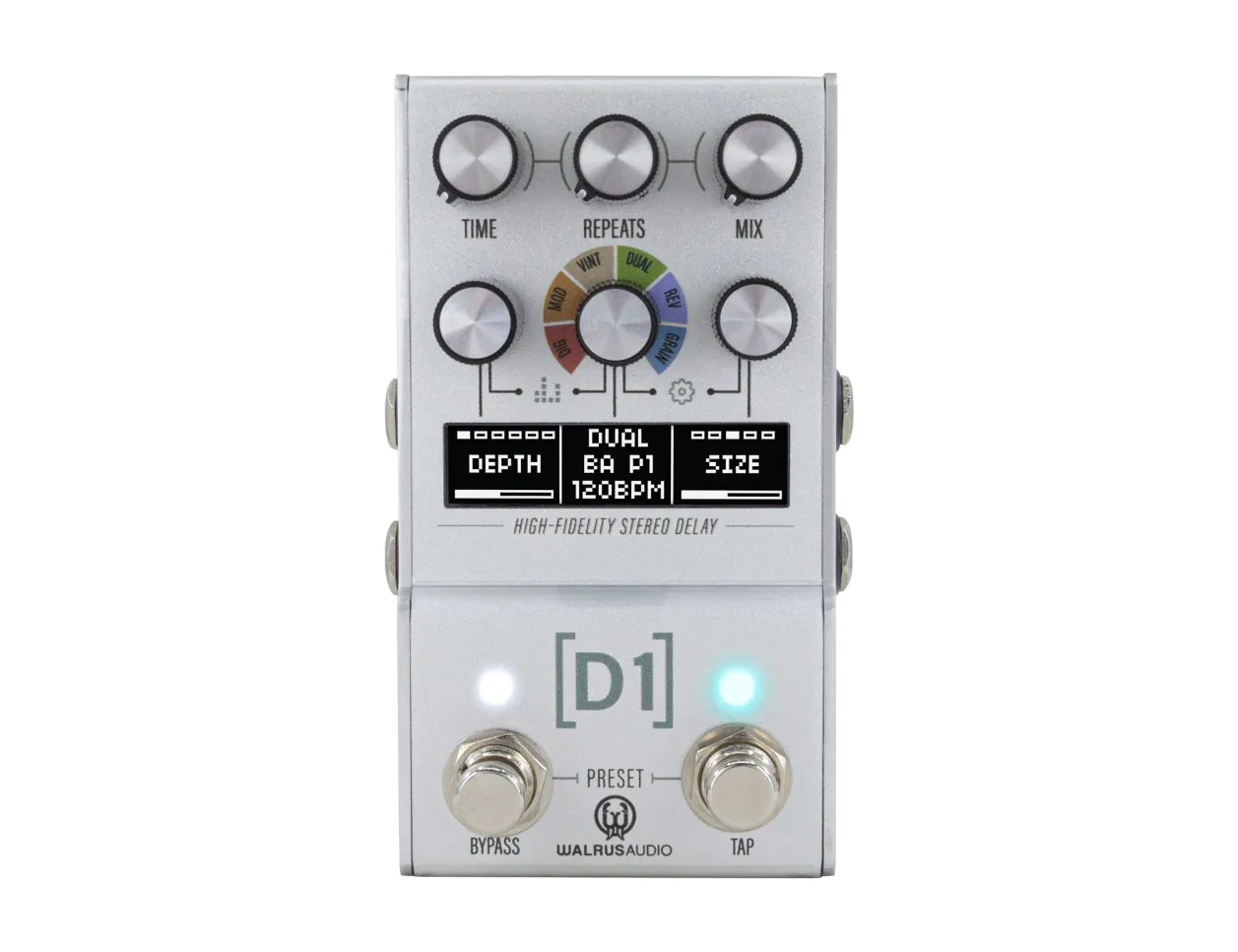Walrus Audio D1 MKII High-Fidelity Delay Pedal