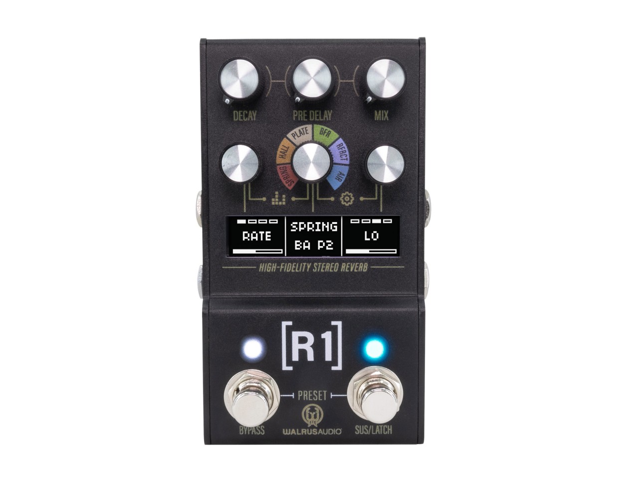 Walrus Audio R1 MKII High-Fidelity Reverb Pedal