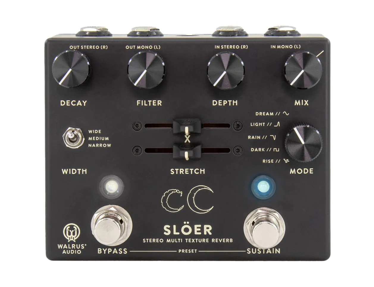 WALRUS エフェクター　SLO Slö Multi Texture Reverb