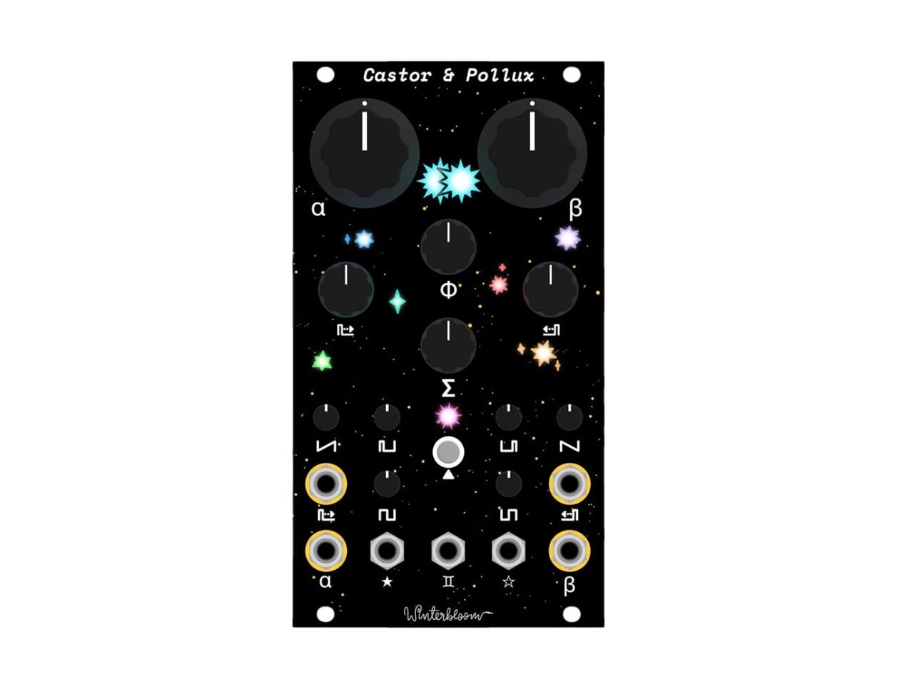 Winterbloom Castor & Pollux Ｖ1モジュラーシンセ Winterbloom Castor & Pollux II