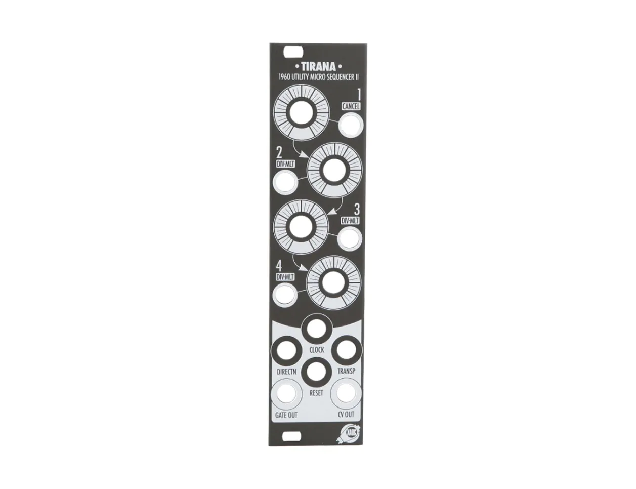 XAOC Tirana II Replacement Panel (Black)