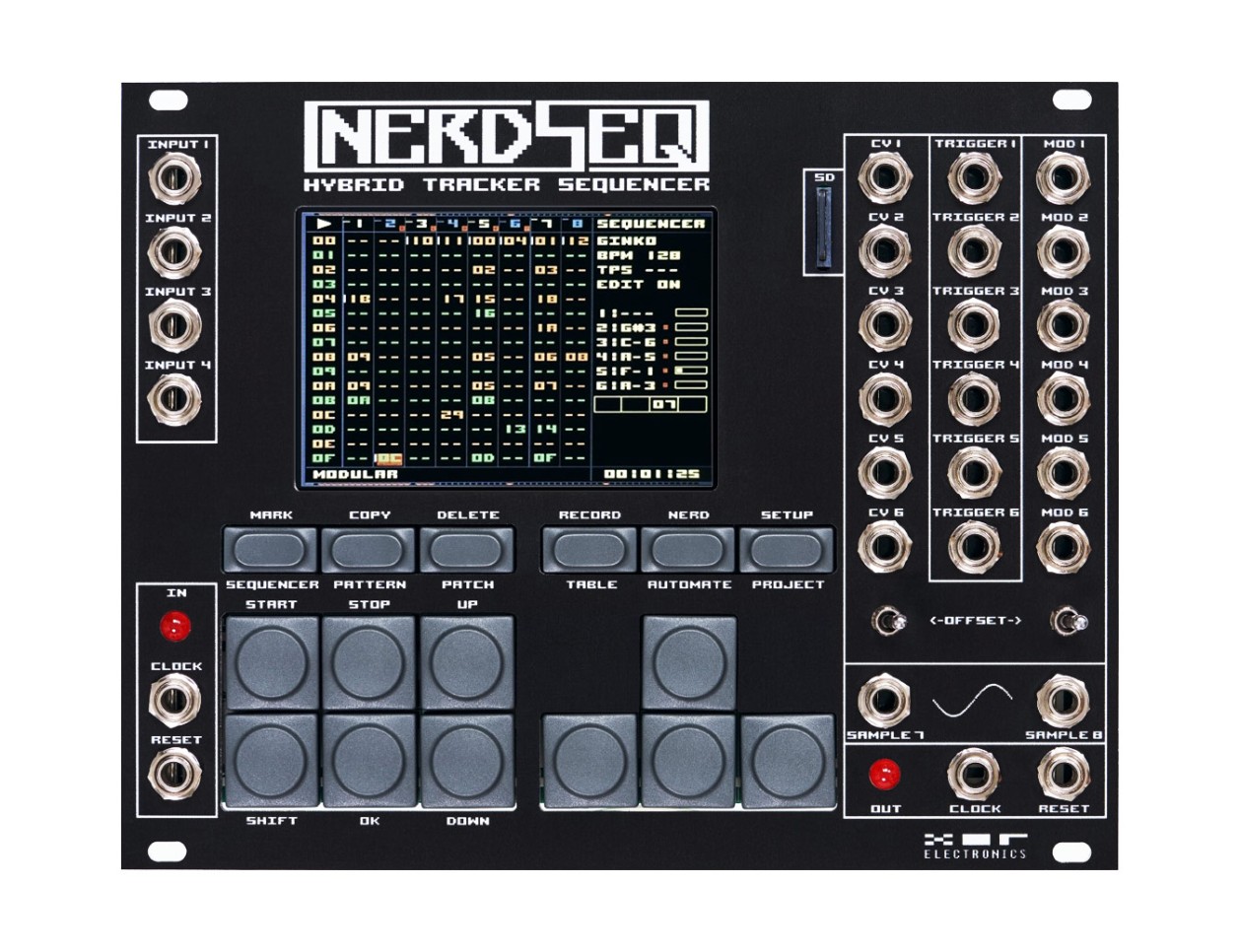 XOR Electronics XOR NerdSEQ 鍵盤楽器 Electronics new and update firmware feature big 2.0, NerdSEQ 鍵盤楽器