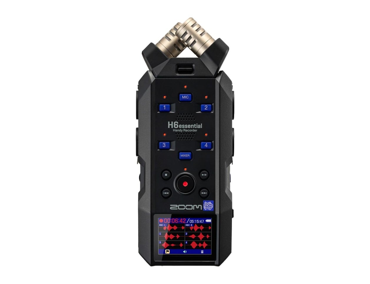 ZOOM H6 Handy Recorder 32GB SDカード付 Zoom H6essential 32-Bit Float Field Recorder