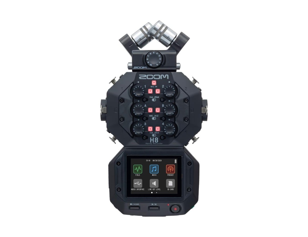 ドラヒ　 H8-SEC H8-SEC LC gemix 10 Black セット Zoom H8 Multi-Track Recorder