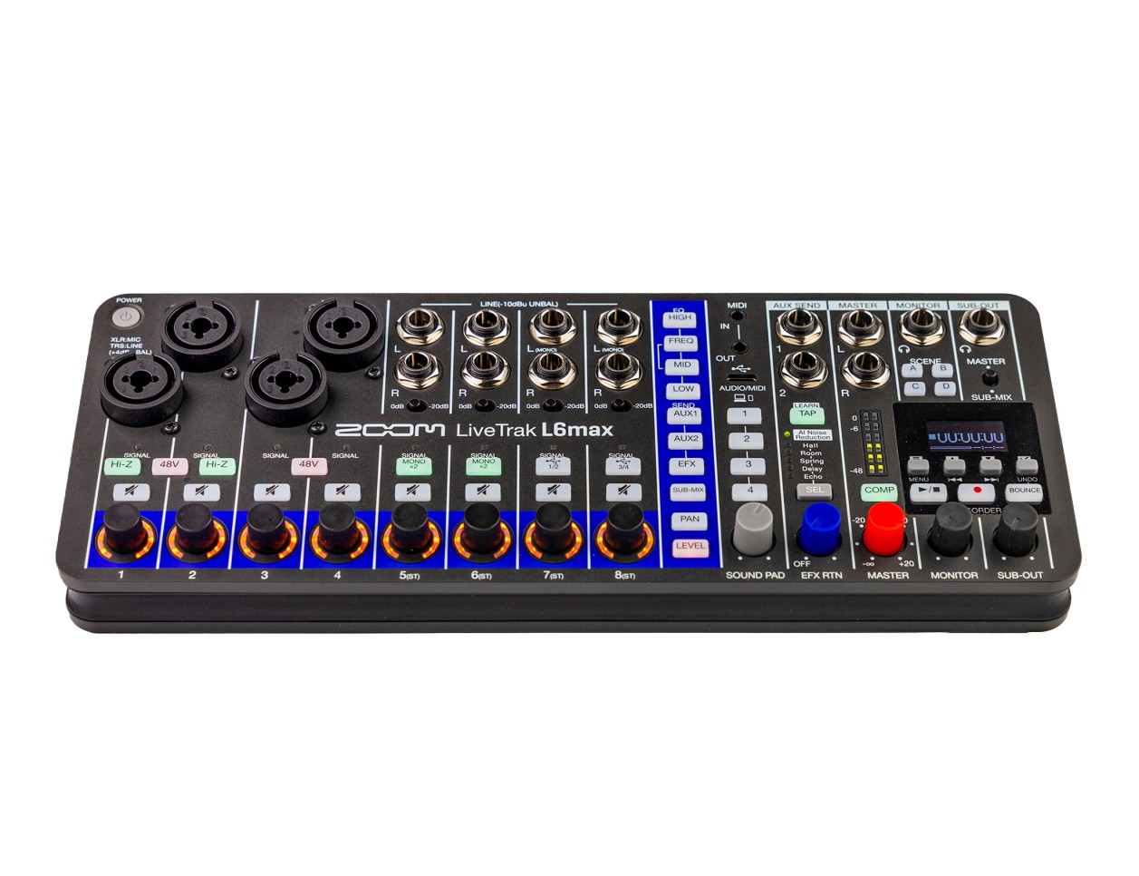 ZOOM ( ズーム ) / LiveTrak L6 Zoom Livetrak L6max 12-Channel Mixer + Recorder