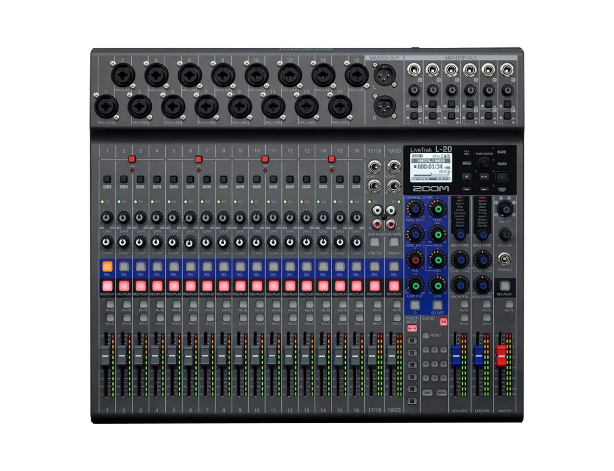 Zoom LiveTrak L-20 Mixer / Recorder