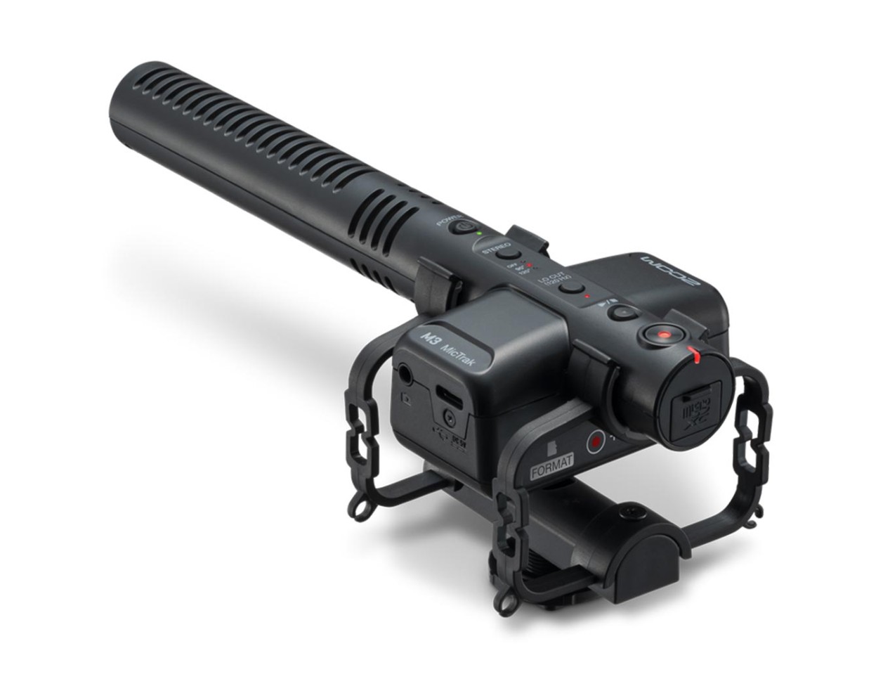 ZOOM M3 MicTrak ショットガンマイク AZDEN SWS-100付 Amazon.com: Zoom M3 MicTrak 2-Channel 32-bit Shotgun Mic Recorder