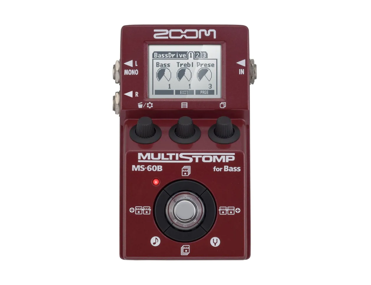 Zoom MS-60B Multistomp Bass Pedal