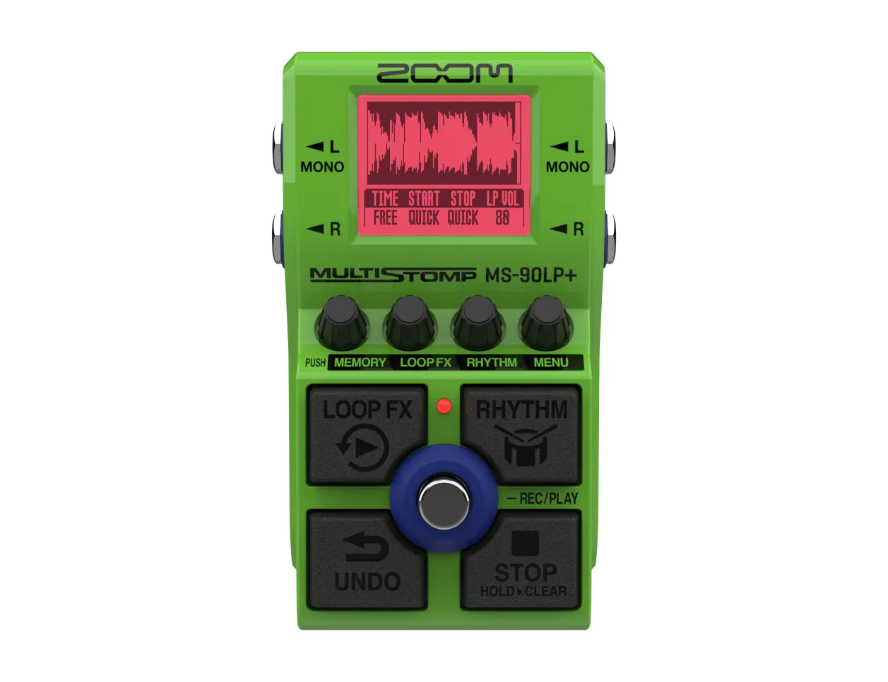 ZOOM MS-90LP+ ルーパー・ペダル MS-90LP+ MultiStomp for Guitarists | Buy Now | ZOOM