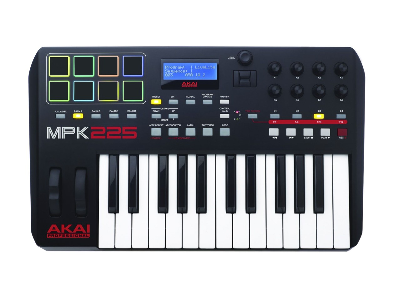 Akai MPK225 25-Key MIDI Controller Keyboard