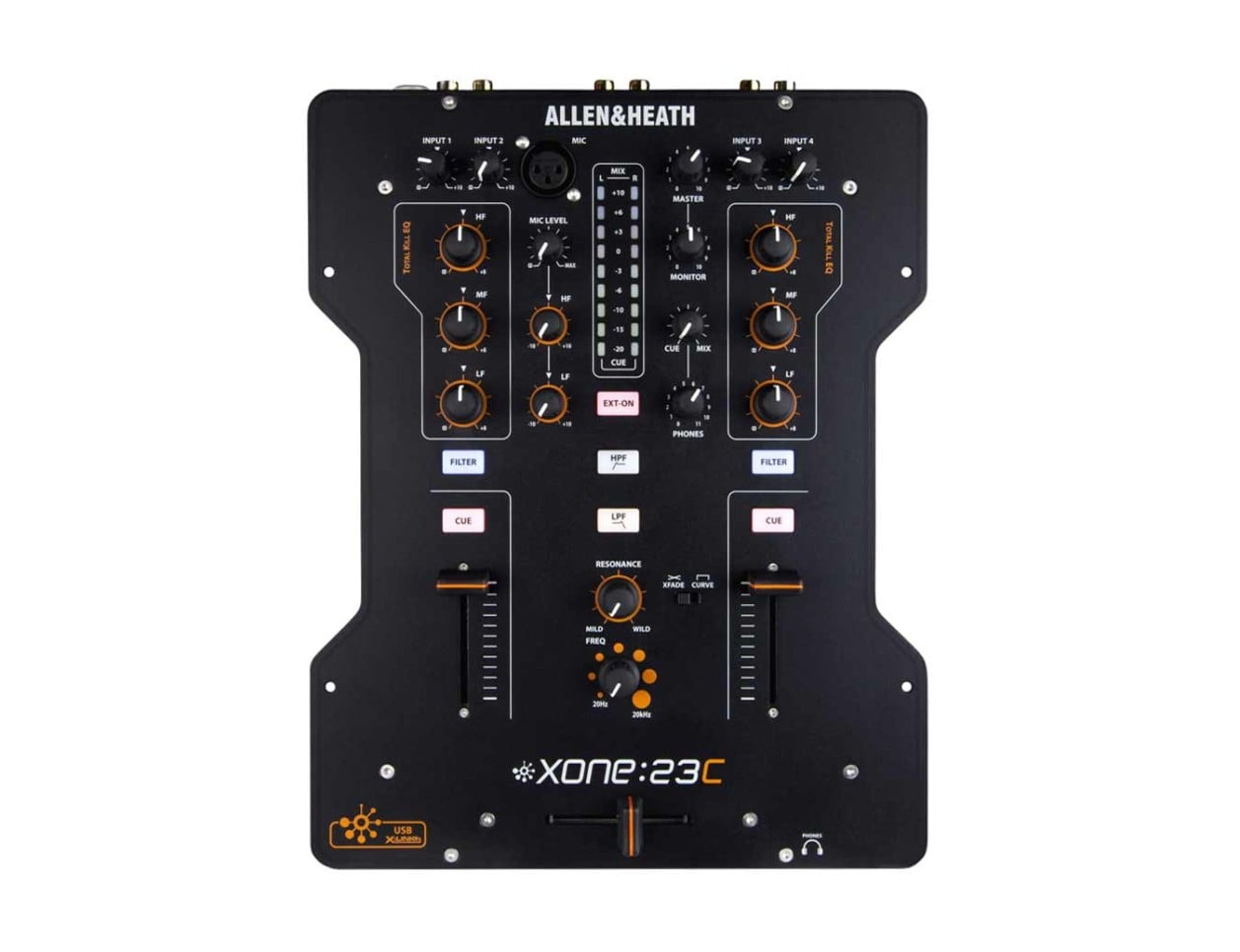 Allen & Heath Xone:23C 2-Channel DJ Mixer