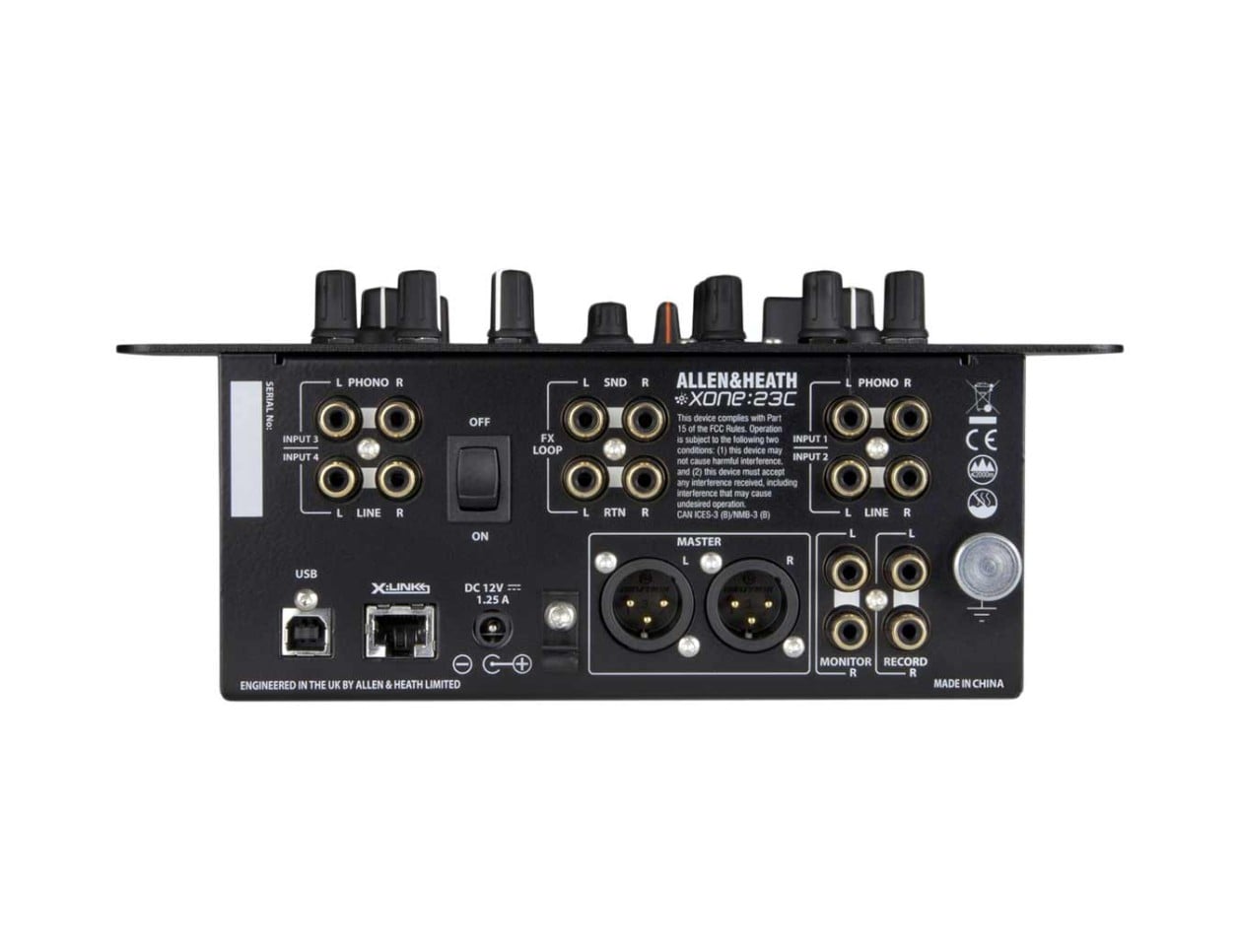 DJ機材 ALLEN&HEATH XONE:23 DJ MIXER Allen & Heath Xone:23C 2-Channel DJ Mixer