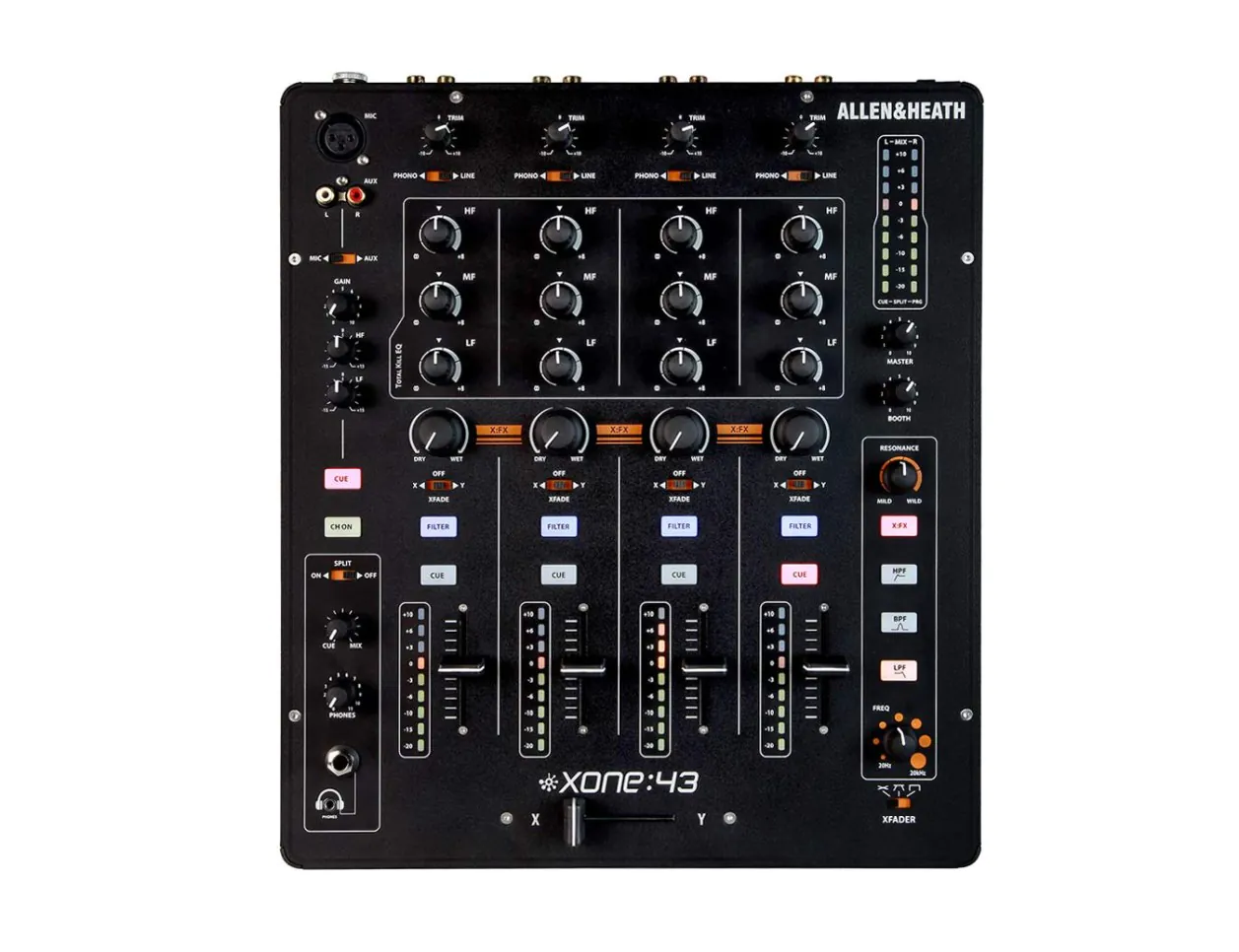 Allen & Heath xone:43 DJミキサー Allen & Heath Xone:43-4-Channel-DJ-Mixer