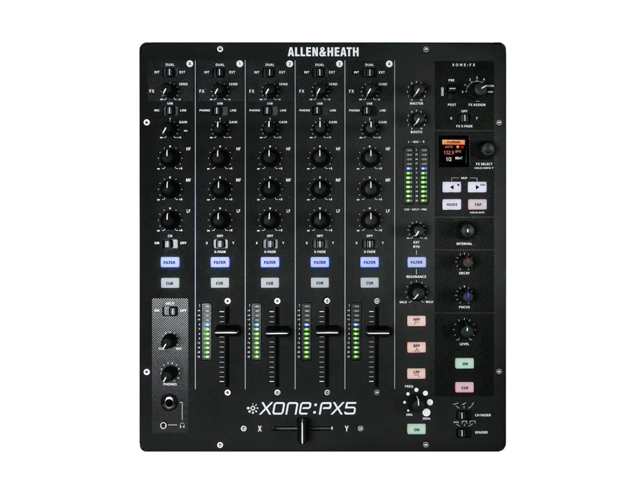 Allen & Heath Xone:PX5, top view