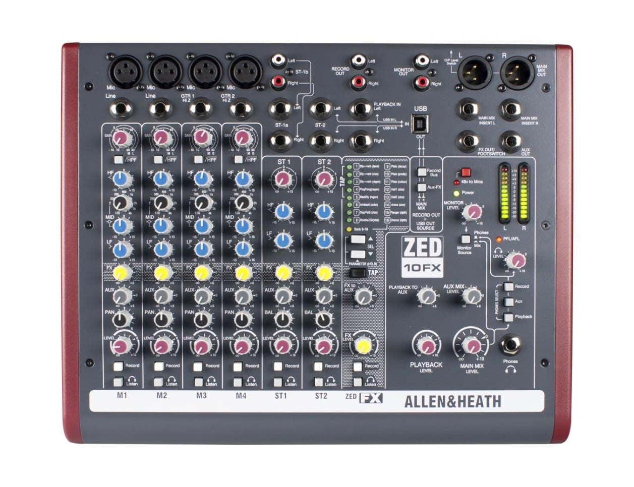 Allen & Heath ZED-10FX Compact Mixer w/ FX