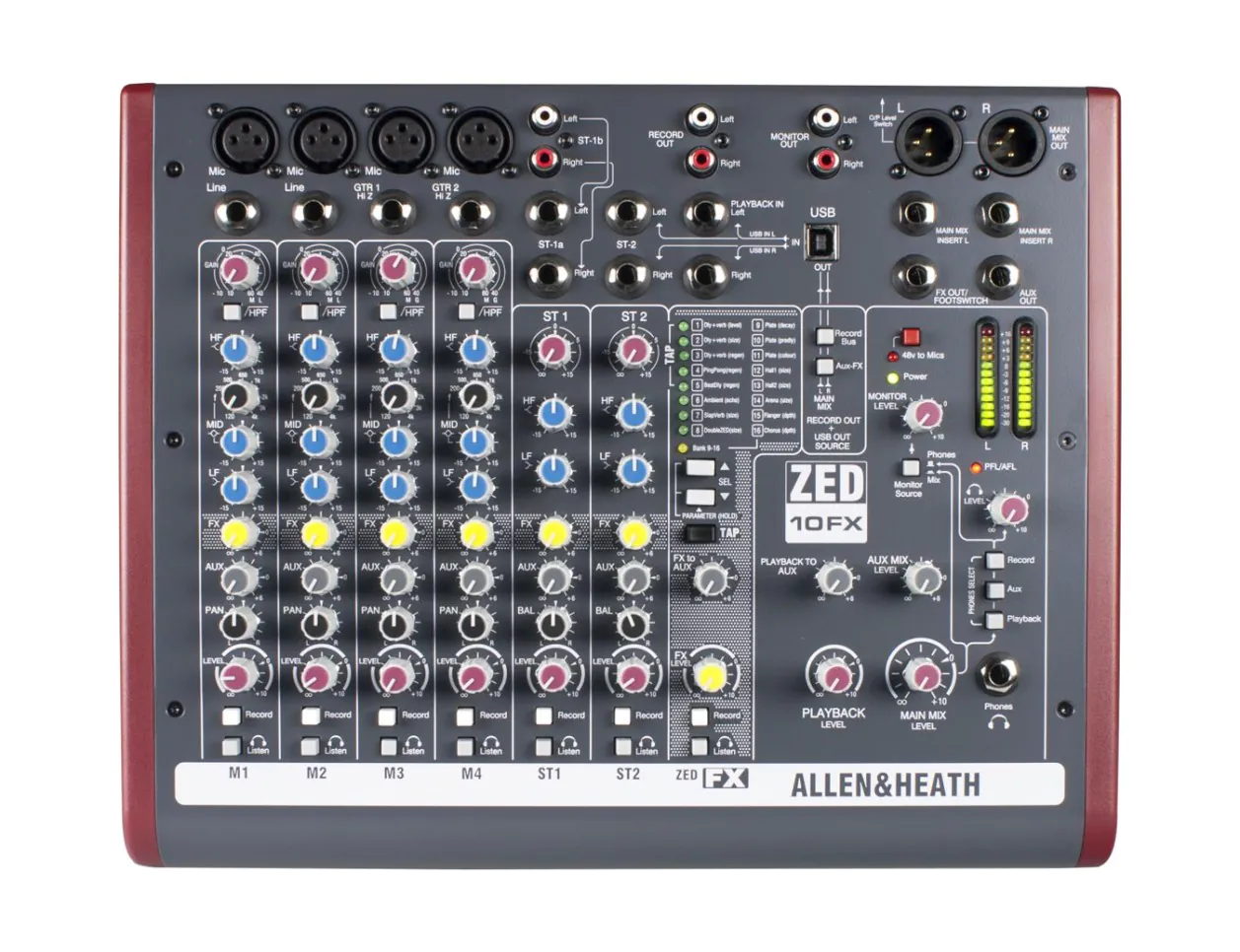 【美品】ALLEN & HEATH ZED-10 ミキサー 電源コード付き Amazon.com: Allen & Heath ZED-10 - Touring Quality Audio Mixer