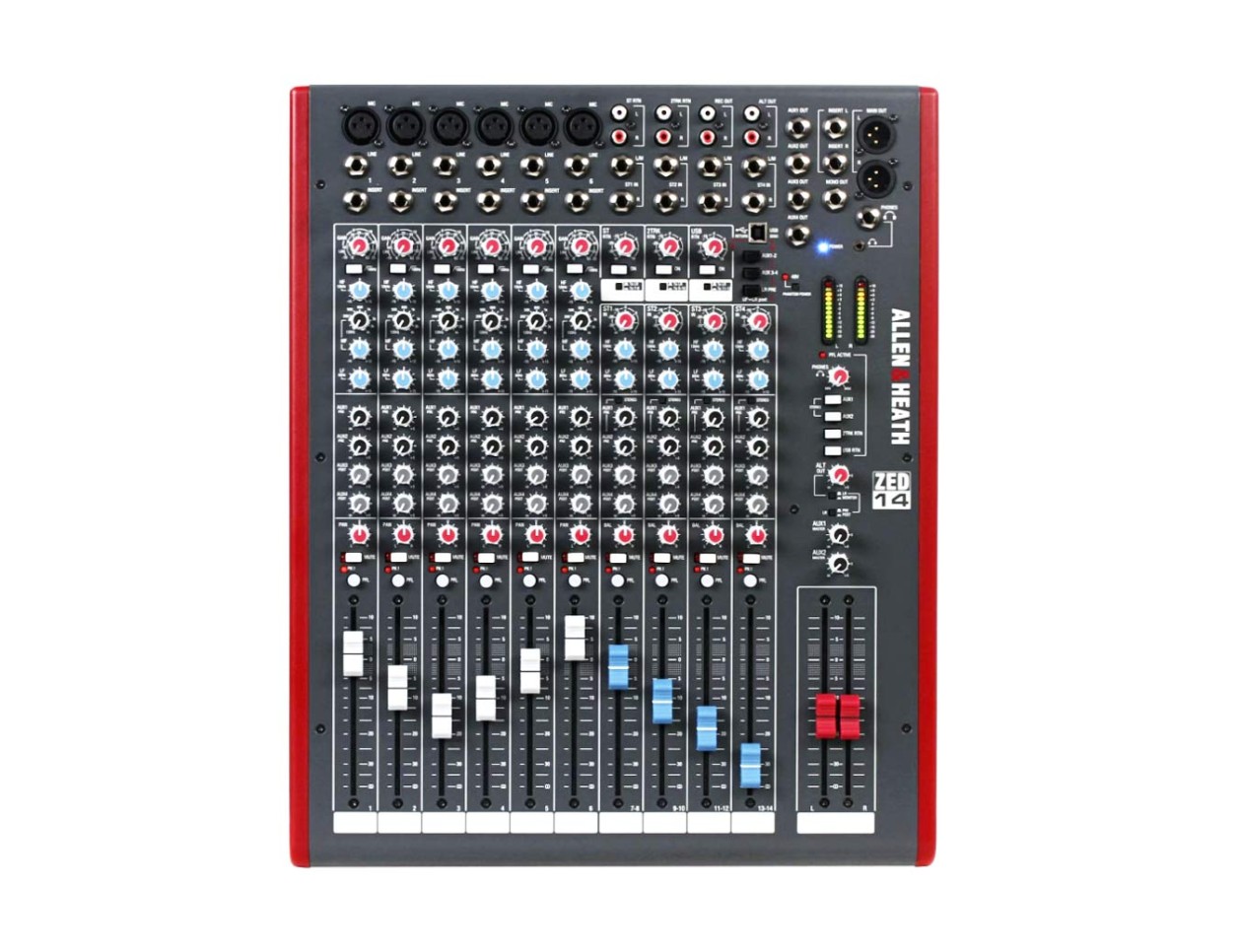 ALLEN&HEATH ZED-14 アナログミキサー Allen & Heath ZED-14 14-Channel Mixer With USB