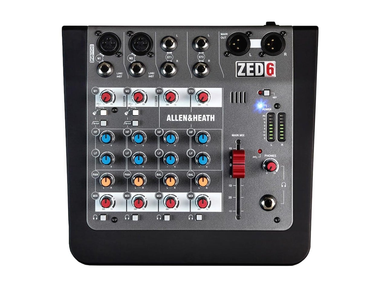 Allen & Heath ZED-6 6-Channel Mixer