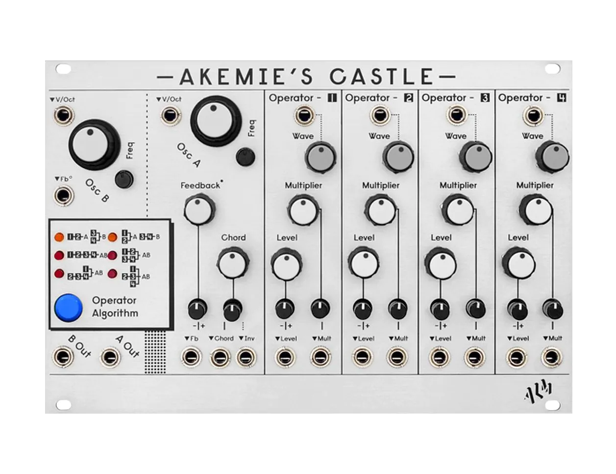 ALM Busy Akemie's Castle モジュラーシンセ ALM Akemie's Castle Dual FM Oscillator