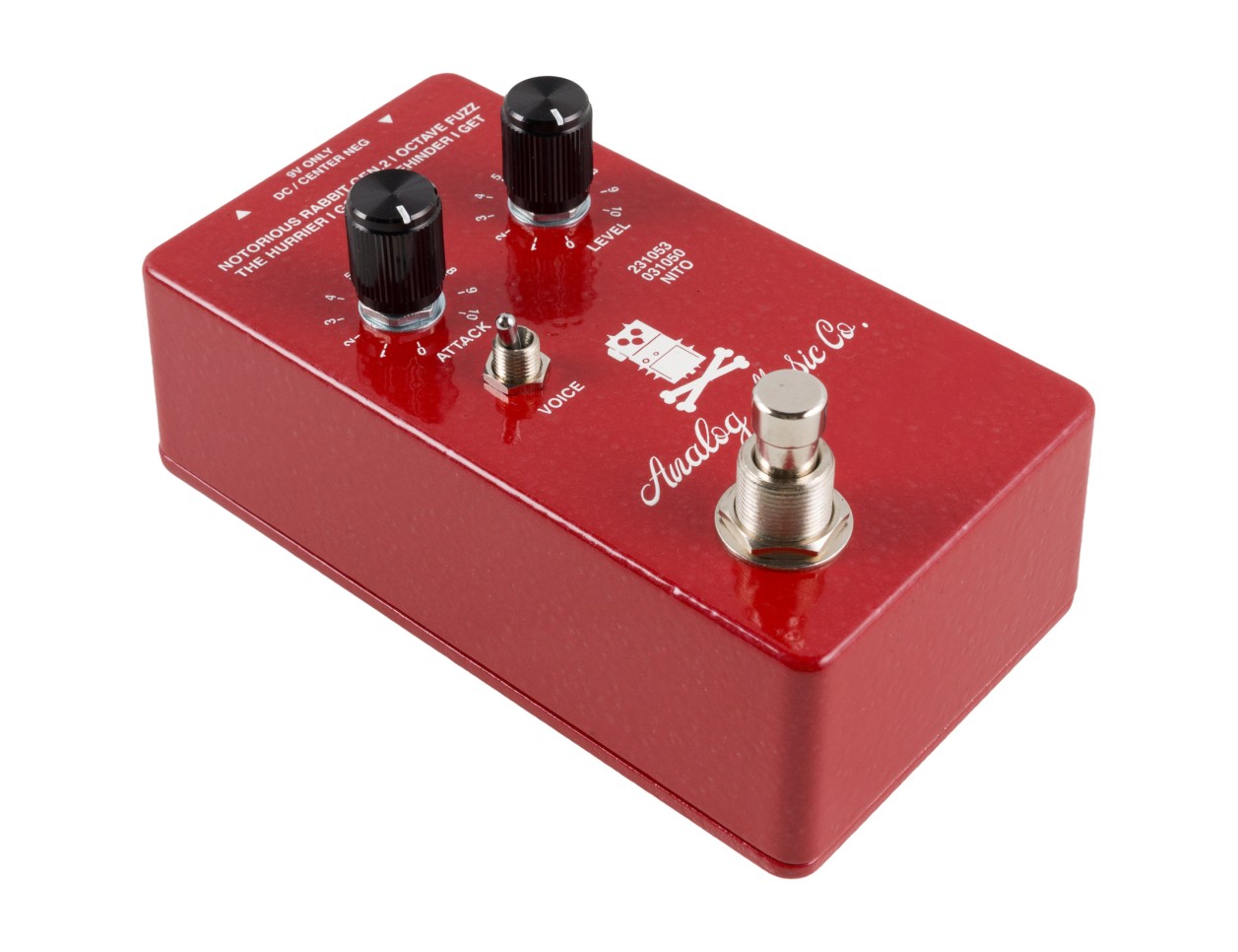 Analog Music Co. NTRS Octave Fuzz MK2 (Red)