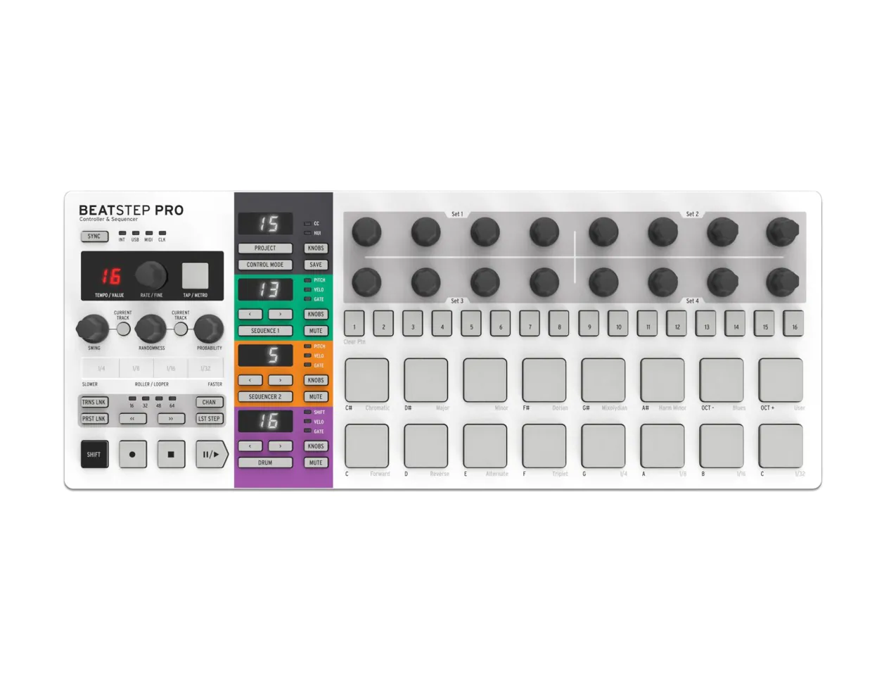 Arturia BeatStep Pro Performance Sequencer Arturia BeatStep Pro Performance Sequencer
