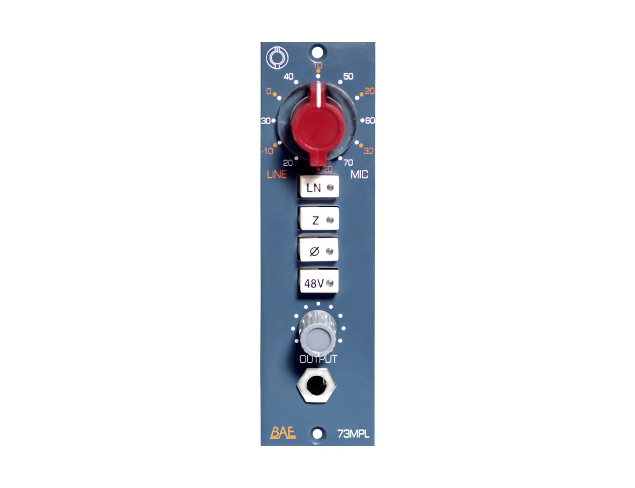 BAE 1073MPL 500 Series Microphone Preamp